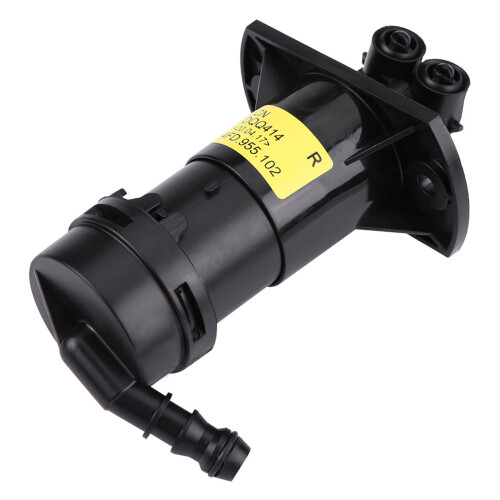 Right Side Car Headlight Washer Nozzle Pump for A6 2004-2011, Black 1