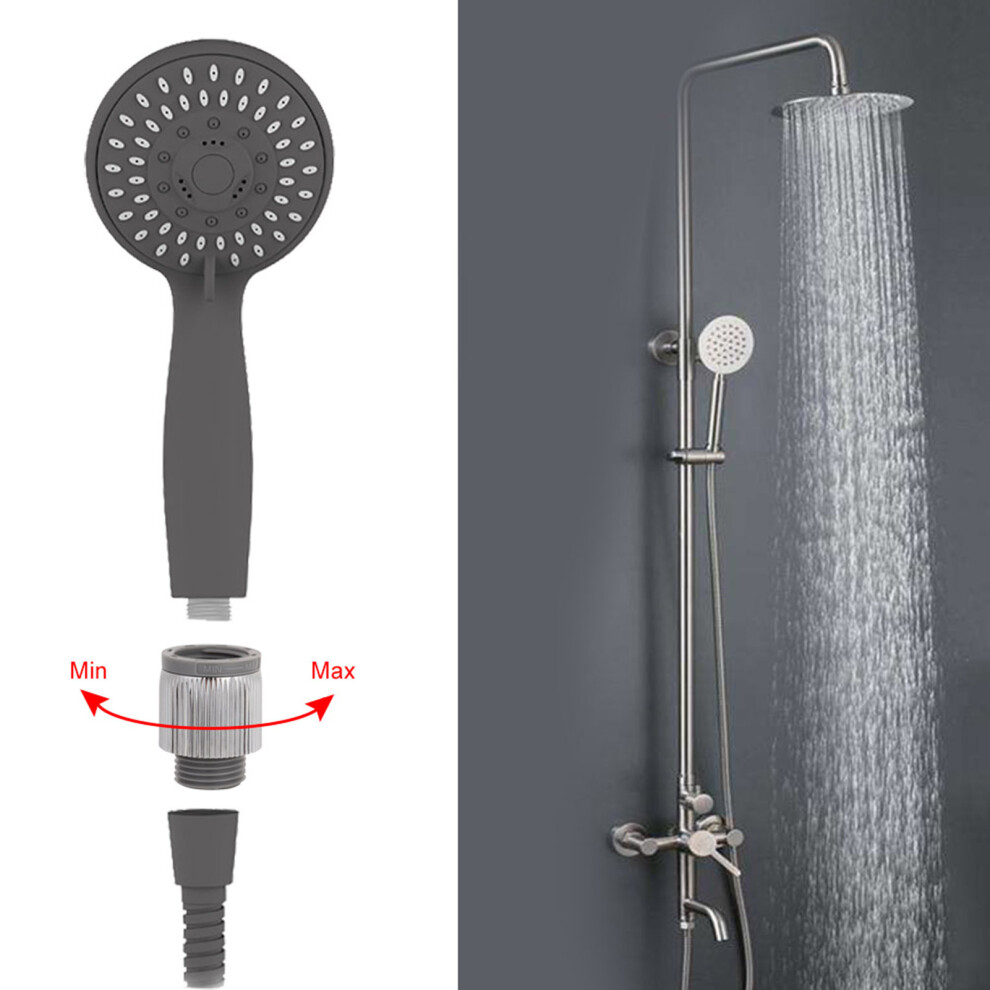 Shower Head Water Flow Pressure Regulator 4X2.6cm Abs 7671393328137