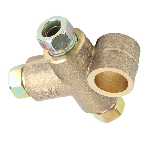 Short Brake Tee 3 Way Male Union M10 1