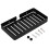 Durable Soap Drain Rack Wall Mounted Black 7