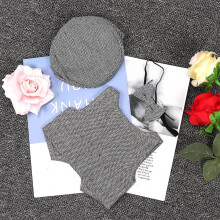 Newborn Photography Hat Vest and Tie Set