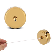 Telescopic Clothesline 304 Stainless Wall Gold