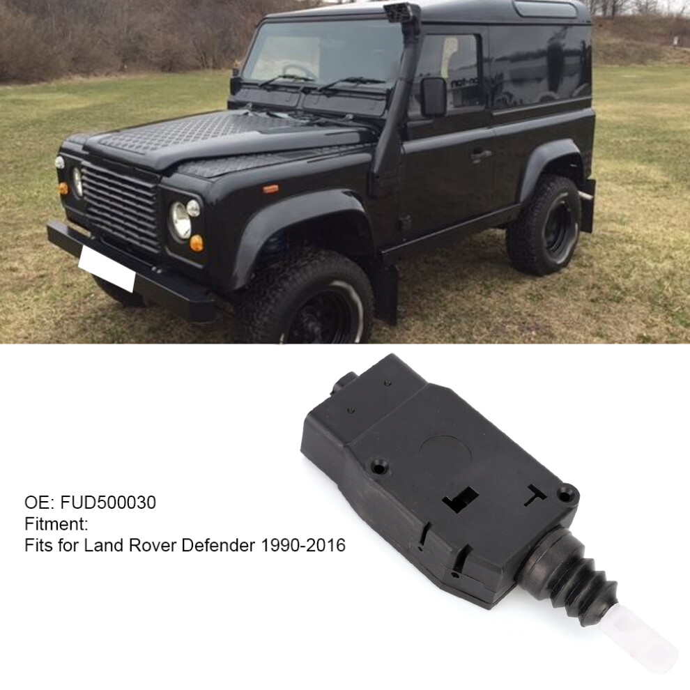 Land Rover Defender Door Lock Latch Actuator Fud500030 Easy Fit Black 9371393333640