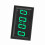 LED Car Watch Digital Green Car Interior Luminous Clock Accessory 13