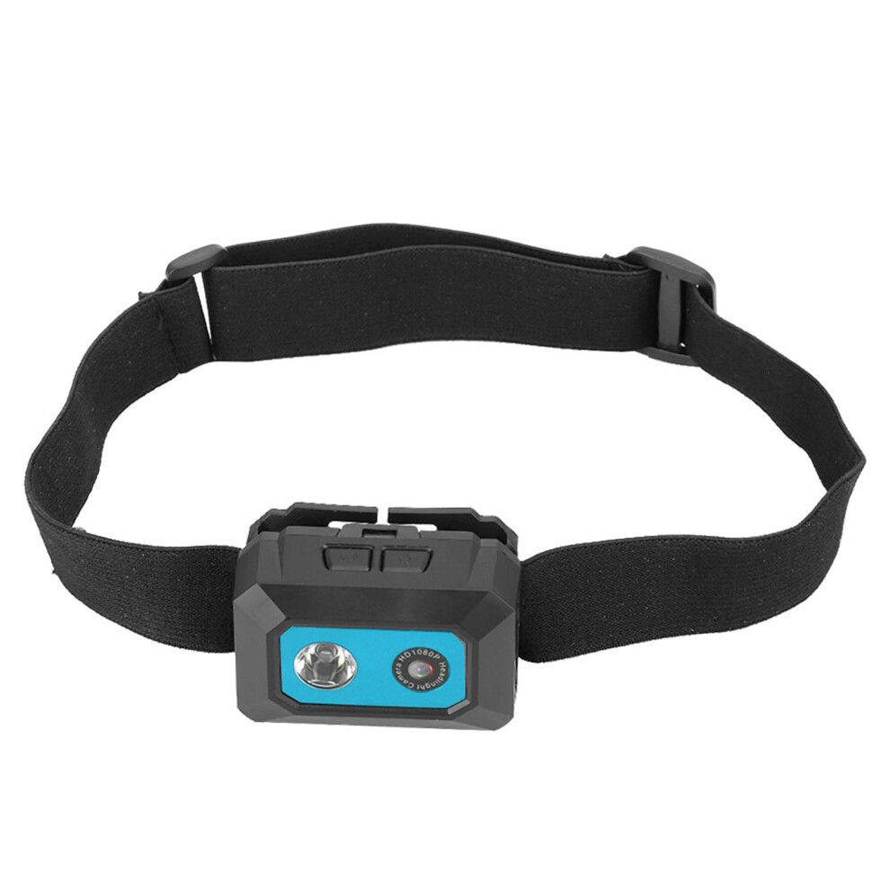 Super Hd 1080P Head Mount Action Camera With 32Gb Support Blue/Black 4311393285643