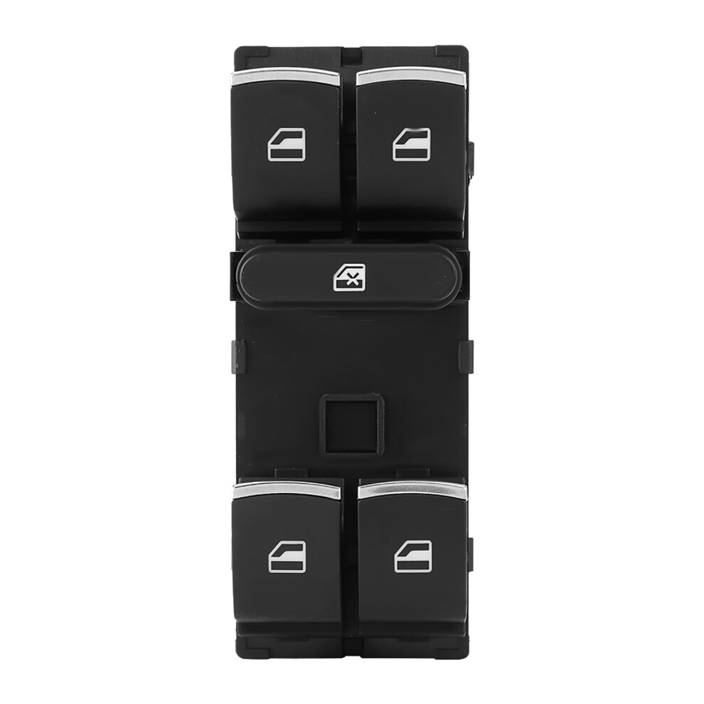 6Pcs Chrome Headlight & Window Switch Set For B6 Cc Mk5 Mk6 4Door 3711393286465