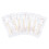30pcs Disposable Bamboo Handle Maternity Gauze Toothbrush Mint Pack 9