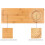 Eco Bamboo Tea Tray Storage 2