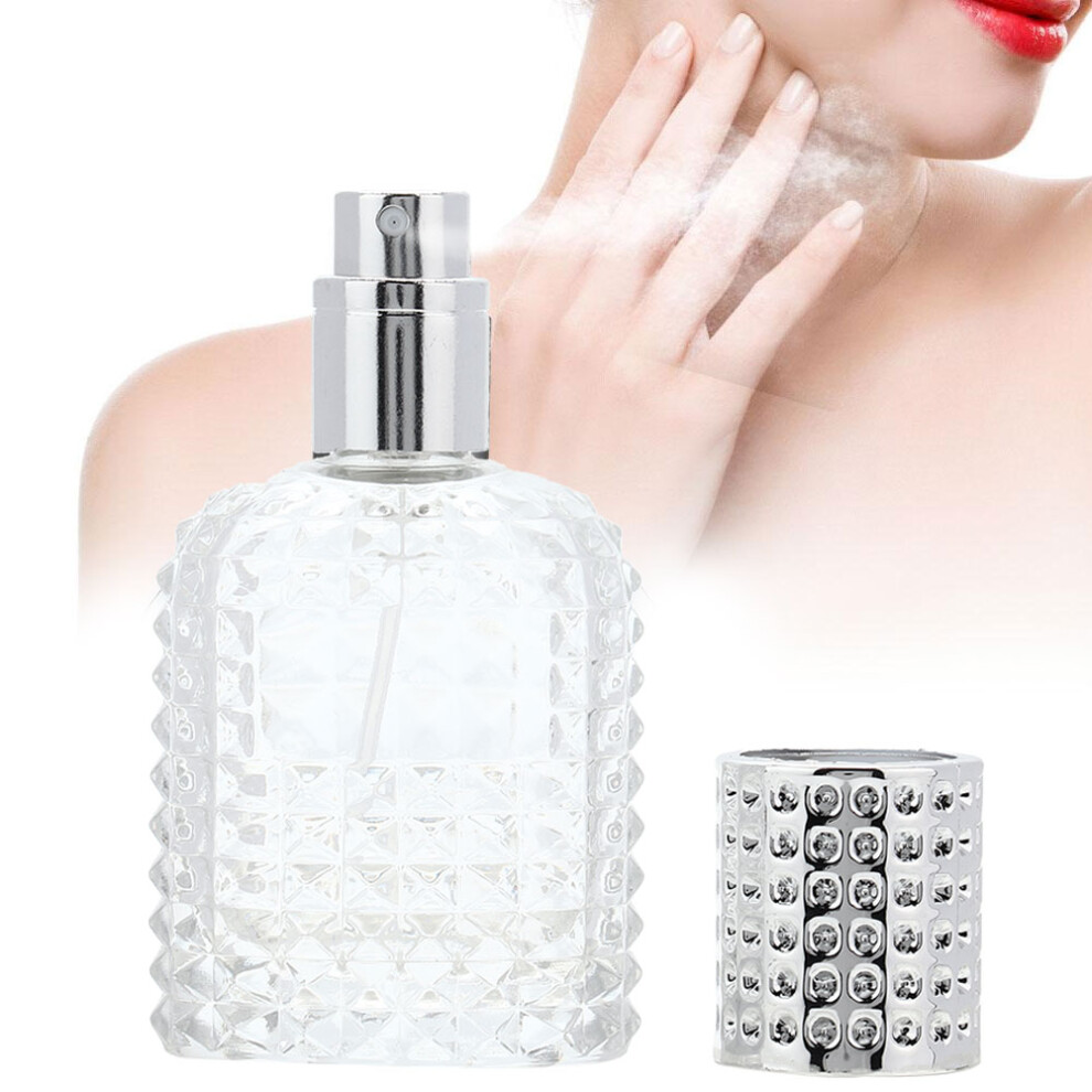 Silver 30Ml Aluminum Perfume Atomizer - Portable Fine Mist Spray Bottle