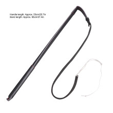 Artificial Cowhide Dog Whipping Bat with Handle for Medium & Large Dogs