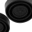 95mm Black LED Headlight Dust Cap 2-Pack 7
