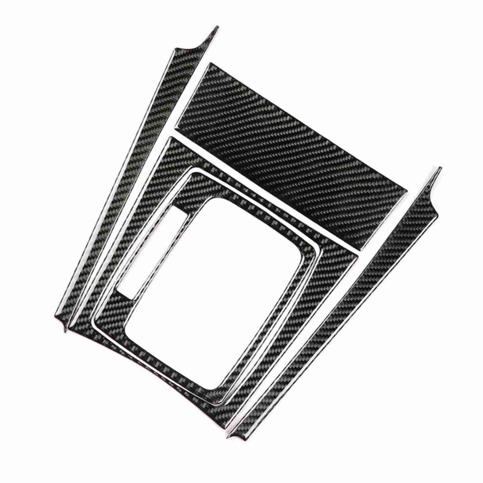 Carbon Fiber Gear Shift Panel Trim For Mercedes W204 C Class 2007-2013 5051393287498