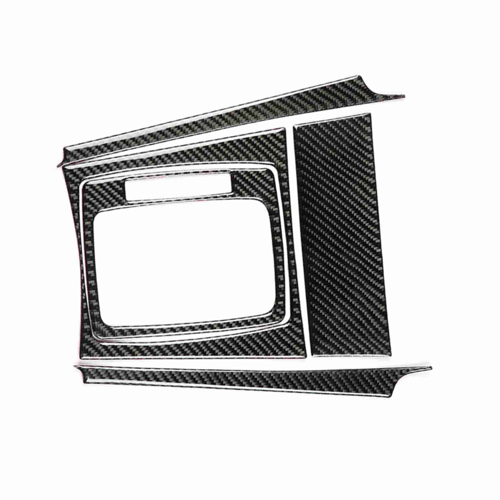 Carbon Fiber Gear Shift Panel Trim For Mercedes Benz W204 C Class 2007-2013 7901393336116