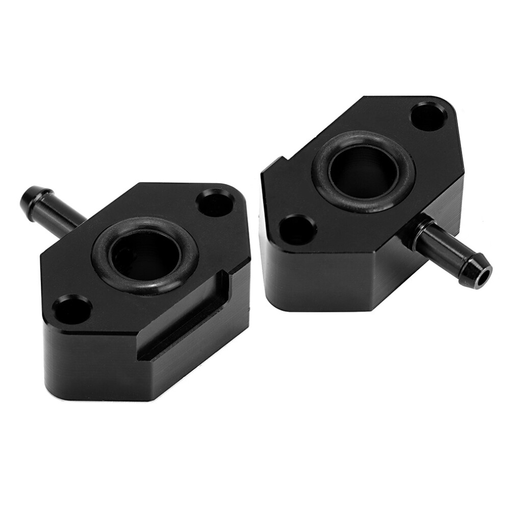 Aluminum Turbo Boost Tap Adapter For Ea111 1.4T Engines Black 8191393336288