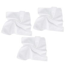 30x30cm White Microfiber Sport Towel for Yoga & Fitness Warm-up