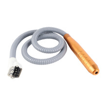 Accessoireset voor tatoeageverwijderingsmachine, compatibel met voetpedaalbediening, 2000W handvat met mee-eterverwijderingssonde, ideaal voor