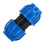 PE Plastic 32mm Pipe Fitting Straight Adapter Pack 3