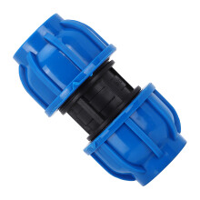 PE Plastic 32mm Straight Connector for Water Pipes