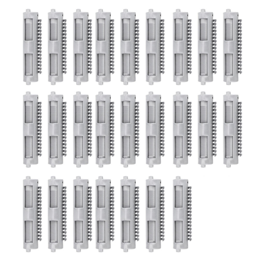 25x Hair Perm Rods Rollers Clips for Curls