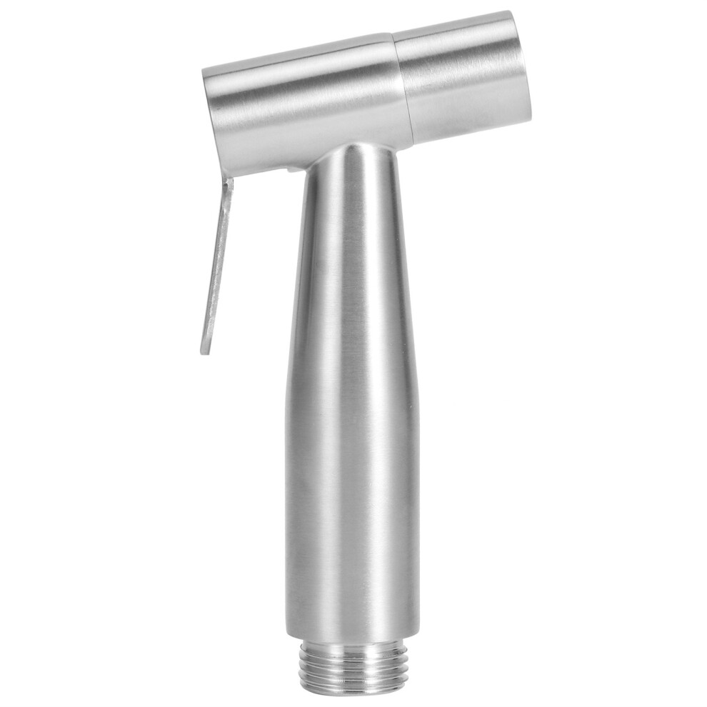 Stainless Steel G1/2 Bidet Spray Head Handheld Bathroom Accessory 4921393291027