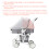 Universal Baby Stroller Sun Shade & Mosquito Net Multi-Function Canopy 4