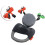 3m Teleskop-Hundeleine Doppel-Grau 7