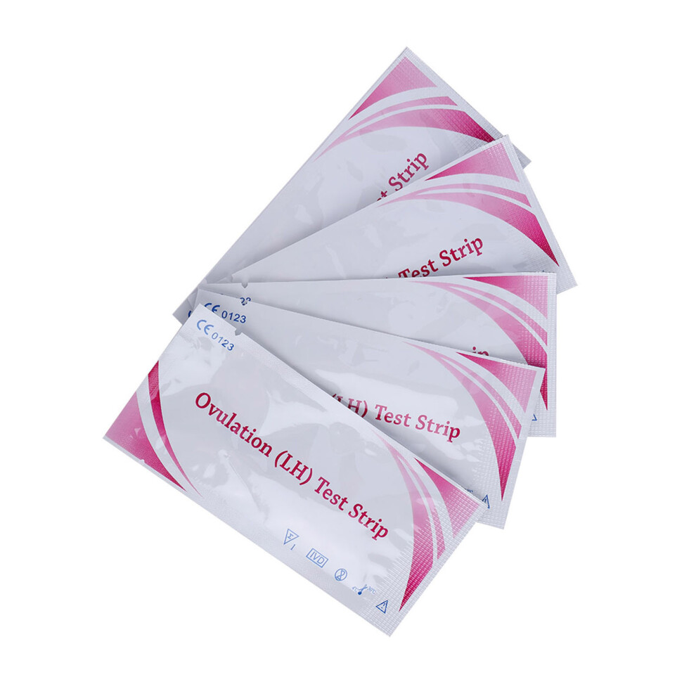 10Pcs High-Quality LH Ovulation Pregnancy Test Strips Home Urine Detection Stick