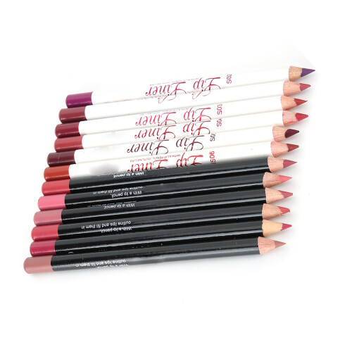 12 Pcs Waterproof Long-Lasting Matte Lipstick & Lip Liner Set 2