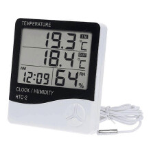 Digitales Innenthermometer, Haushygrometer, genauer Außentemperaturmesser, Feuchtigkeitsanzeiger, Thermometer