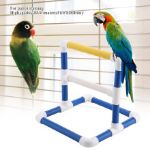 Bird Play and Training Stand with Perch Rack and Toy Tray Strong Safe Design