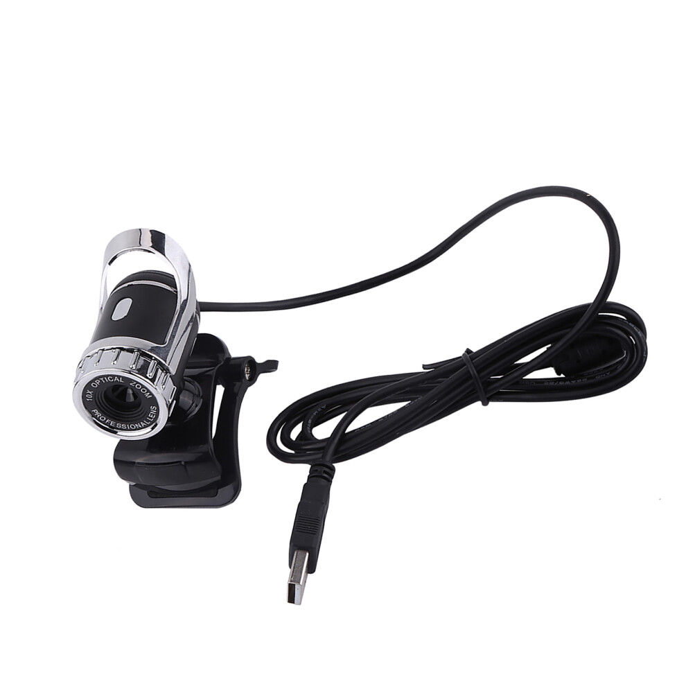 12Mp Webcam Hd 360 Stand Built-In Mic Silver 7340572368355