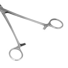 Stainless Steel 22cm Hemostat Forceps Curved Tip for Livestock & Fishing