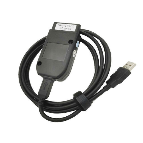 (Black, English) FT232 V25.3 VAG Scanner Tool OBD2 Diagnostic Cable HEX V2 VAGCOM 1