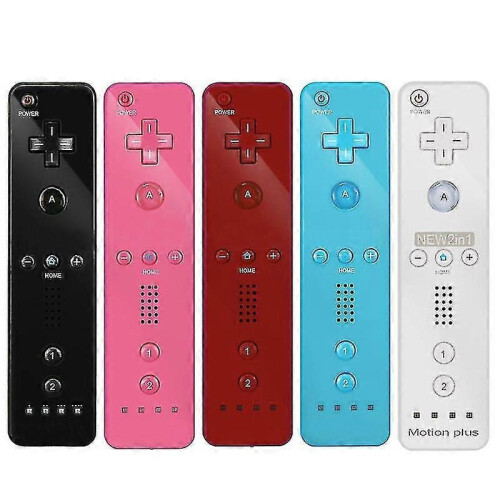 (Pink) Mando Wii con joystick de movimiento