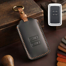 (Black) Estuche para llaves de coche Renault Koleos 2022