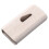(Beige) Portable Mini Medicine Holder with Compartment Splitter for Large & Small Tablets 2