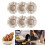 (25x15x8cm set) Panier de fermentation rond premium pour pain, kit de fermentation de pâte 3
