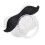 Mini Portable Cute Lips Beards Silicone Pacifier – 7cm, Eco-Friendly 1
