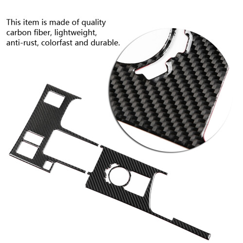 2x Carbon Schaltkonsole Abdeckung Lexus IS250