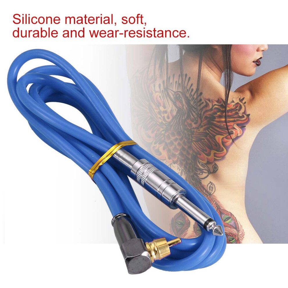 90 Rca Silicone Tattoo Machine Power Cord 1.85M Blue 9461393354575
