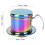 Stainless Steel Coffee Dripper Maker 7.5cm Reusable Filter Drip Pot 6