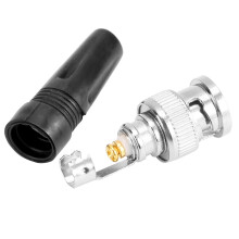Security Camera BNC Male Straight Adapter Connector for Video Cables 10 Pack