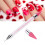 Silikon Nagelstift Rot Punktierhilfe Doppelendig 3