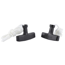 Lawn Mower Recoil Rope & Handle Kit 1.5m Cord Heavy-duty Plastic Two Pack