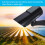 Solar Attrappe CCTV mit LED Licht 12