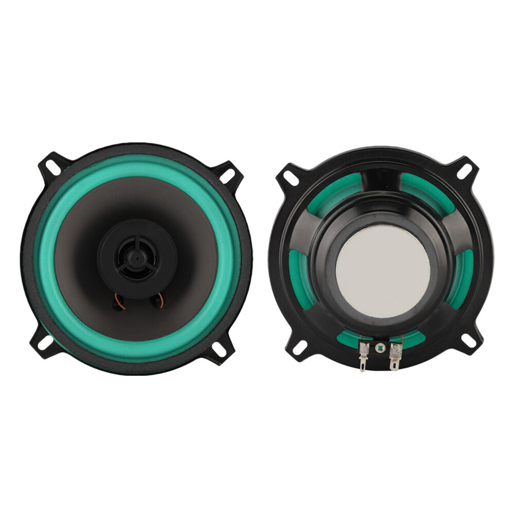 5 Inch 100W Car Tweeter Loud Speaker Vehicle Door Audio System Black/Green 7611393309606