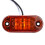 10pcs 2.5in 2LED Oval Side Marker Light 1.2W Amber 3