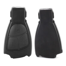 Schwarzes Ersatzgehäuse 3 Button Mercedes