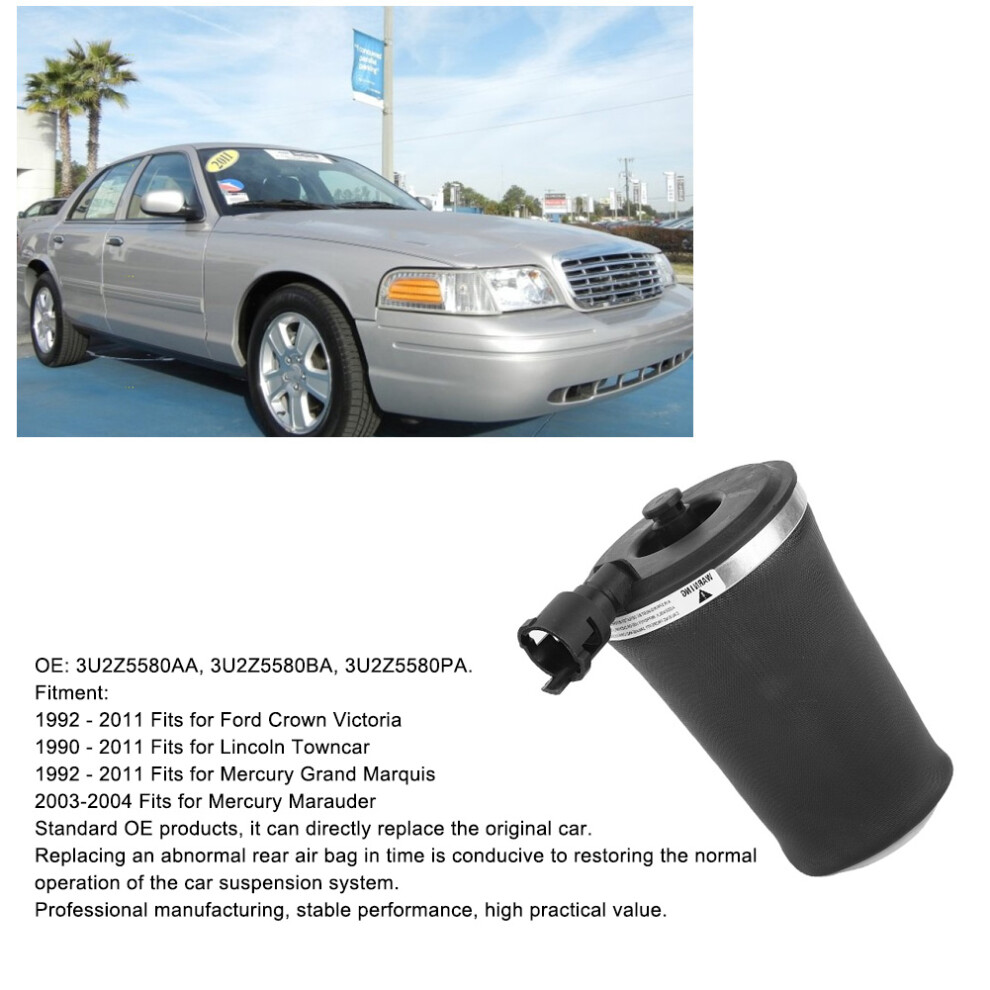 New Rear Air Spring Bag For Mercury Grand Marquis 7444352242375