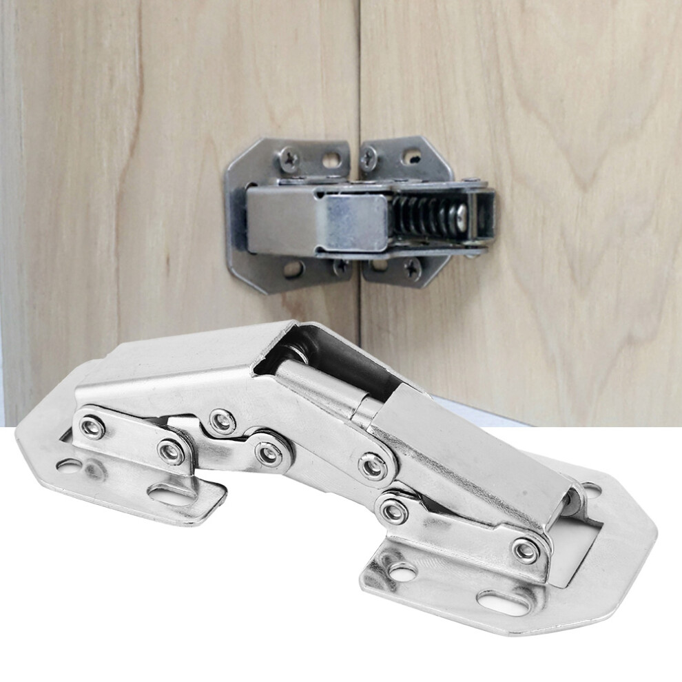 Cold Rolled Steel Furniture Hinges 10Pcs Bridge Style For Cabinets Cupboards Au 8481393312833